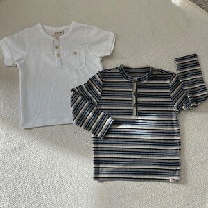 Me & Henry Boys Bundle Long Sleeve & Short Sleeve Tees